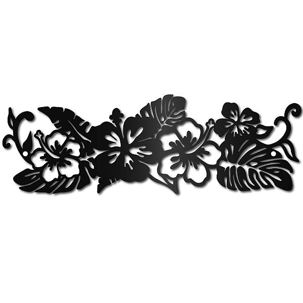 

PandaHall Iron Wall Signs, Metal Art Wall Decoration, for Living Room, Home, Office, Garden, Kitchen, Hotel, Balcony, Flower, 100x300x1mm...