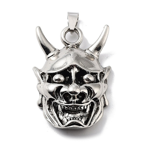 

PandaHall Tibetan Style Alloy Pendants, Skull Charms, Skull, 46x30x14mm, Hole: 8.5x4.5mm Alloy Skull