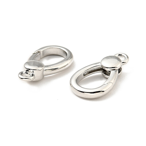 

PandaHall Brass Spring Gate Rings, Teardrop, Cadmium Free & Lead Free, Long-Lasting Plated, Platinum, 16x9x3.5mm, Hole: 1.6mm Brass