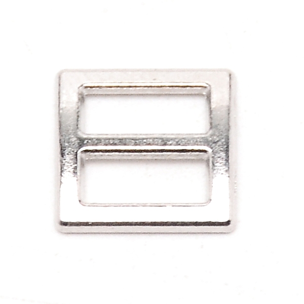

PandaHall Alloy Slide Buckles, Square, Platinum, 8.7x8.7x1~1.3mm Alloy Square