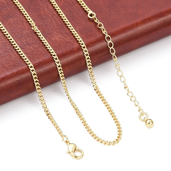 Brass Curb Chain Ne… - image