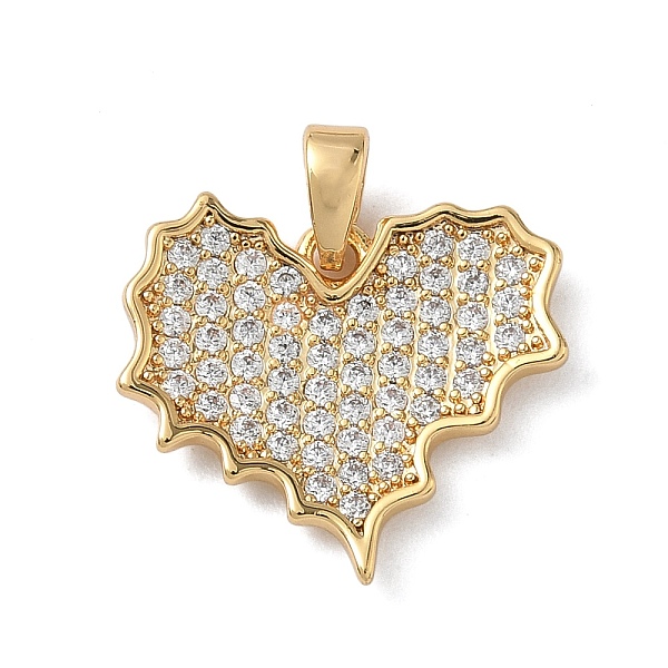 Pendentifs avec zircon cubiques à micro-pavés en laiton-image-KK-C140-05E-G-fr