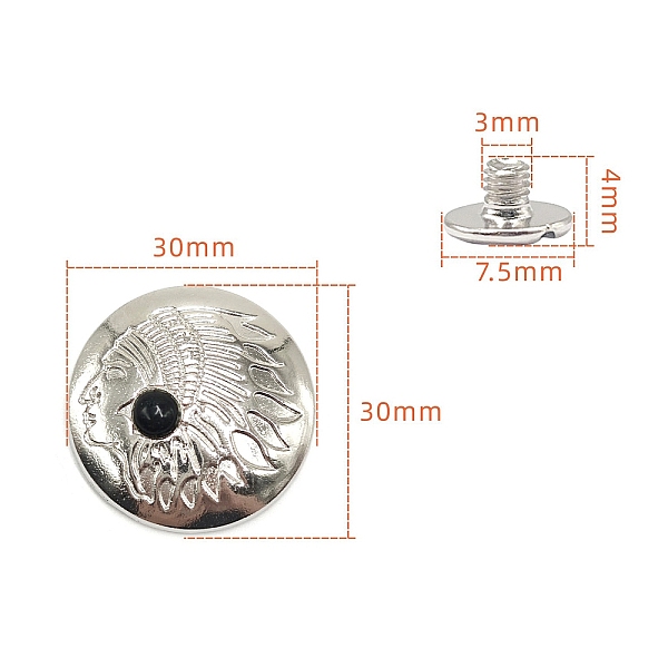 Alloy Decorative Bu… - image