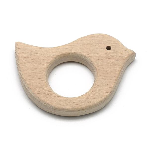 

PandaHall Undyed Beech Wood Big Pendants, Lead Free, Bird, BurlyWood, 53x69.5x10mm, Hole: 2.5mm, Inner Measure: 25mm Wood Bird Orange