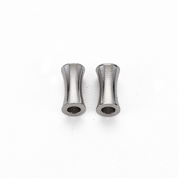 

PandaHall 201 Stainless Steel Beads, Cadmium Free & Nickel Free & Lead Free, Bamboo Stick, Stainless Steel Color, 8x4mm, Hole: 2mm 201...