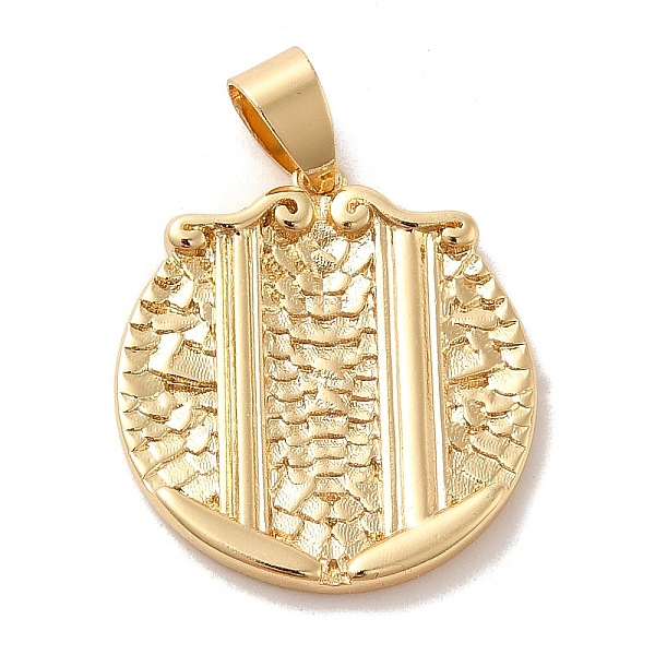 

PandaHall Real 18K Gold Plated Zodiac Theme Brass Pendants, Gemini, 22.5~23x20.5~21x2~3mm, Hole: 6x4mm Brass Gemini