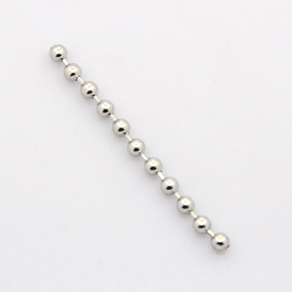 

PandaHall 304 Stainless Steel Ball Chains, with Spool, Stainless Steel Color, 4mm 304 Stainless Steel