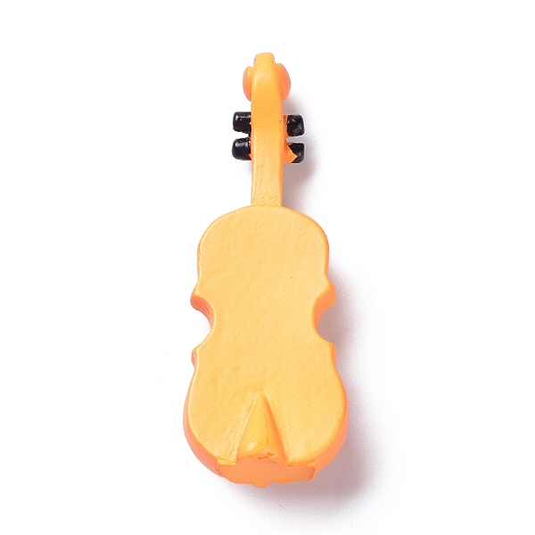 

PandaHall Creative Mini Violin, Musical Instrument DIY Parts, for Dollhouse Accessories Pretending Prop Decorations, Orange, 54.5x20x12.5mm...