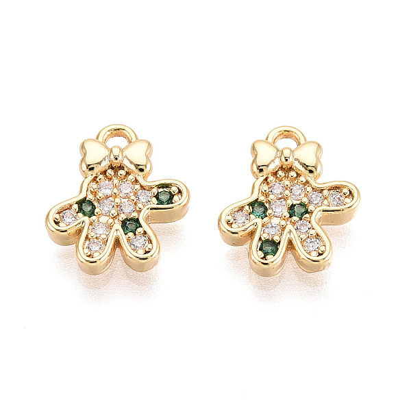 Brass Micro Pave Cu… - image
