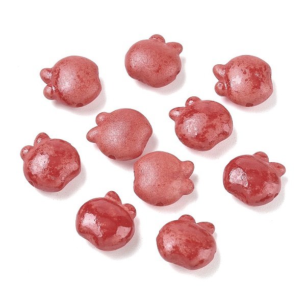 Vintage Handmade Porcelain Beads