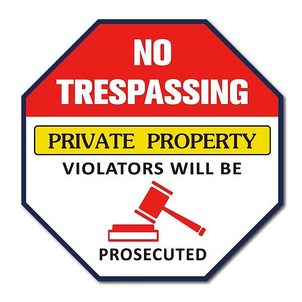 PandaHall Octagon Vintage Iron Tin Sign, Metal Warning Signs, for Home Garden Bar Wall Decor, Word, 300x300x0.03mm Iron Word Red