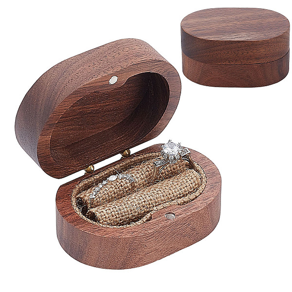 木製の指輪ボックス