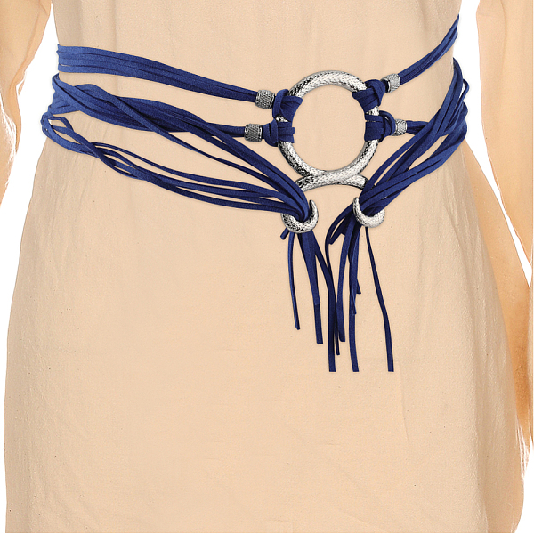 Polyester Chain Belts for Women Ladies Dress