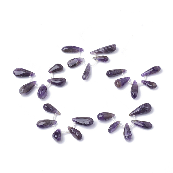 Natürliche Amethyst-Anhänger-Sets