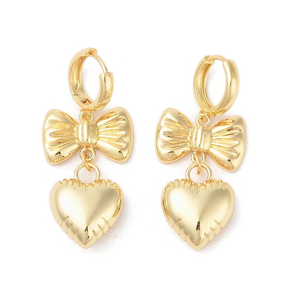 Bowknot Brass Hoop … - image
