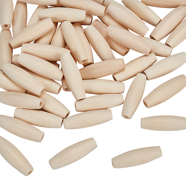 50Pcs Wooden Beads - image