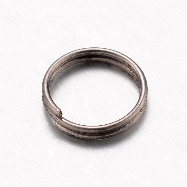 

PandaHall 304 Stainless Steel Keychain Clasps, Split Key Rings, Stainless Steel Color, 6.5x8x1mm 304 Stainless Steel Ring