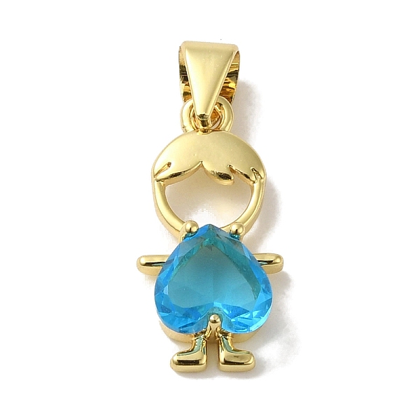 

PandaHall Rack Plating Brass Glass Pendants, Cadmium Free & Lead Free, Long-Lasting Plated, Real 18K Gold Plated, Human with Heart, Deep Sky...