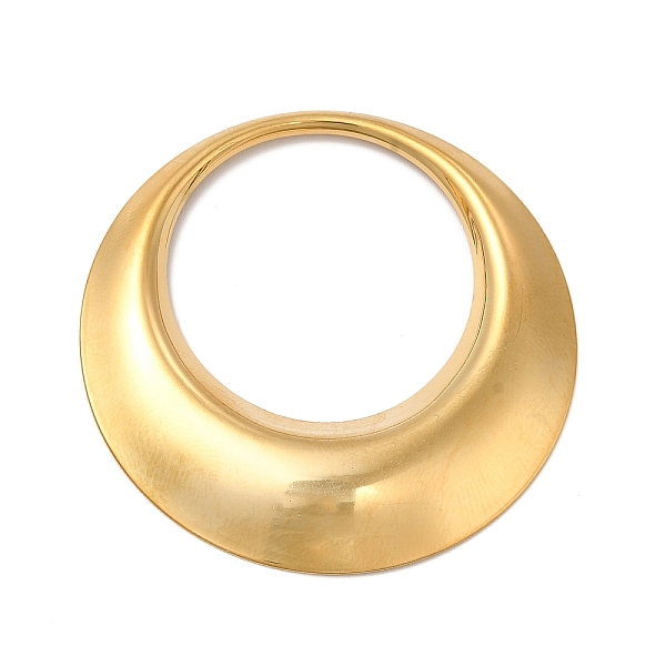 

PandaHall Ion Plating(IP) 304 Stainless Steel Pendants, Round Ring, Real 18K Gold Plated, 41.5x4mm, Hole: 27mm 304 Stainless Steel Ring