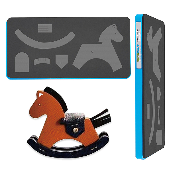 

PandaHall SUPERDANT 1Pc Wood Cutting Dies, with Steel, for DIY Scrapbooking/Photo Album, Decorative Embossing DIY Paper Card, Horse...