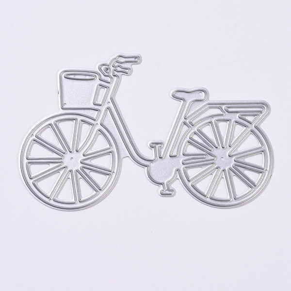 

PandaHall Carbon Steel Cutting Dies Stencils, for DIY Scrapbooking/Photo Album, Decorative Embossing DIY Paper Card, Bike, Matte Platinum...