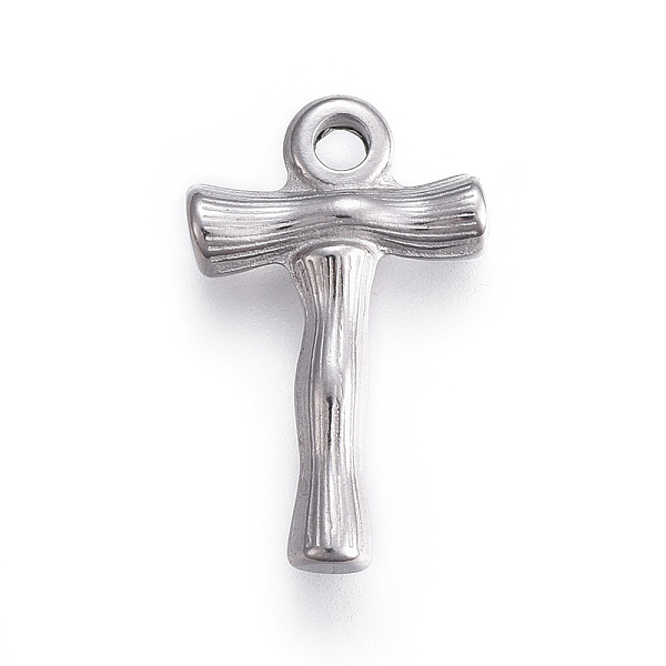 

PandaHall 304 Stainless Steel Pendants, Bamboo Shaped Letter, Stainless Steel Color, Letter.T, 18x12x3mm, Hole: 1.6mm 304 Stainless Steel...