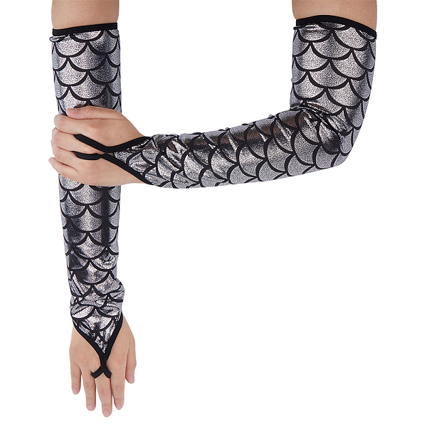 Polyester Fish Scale Gloves