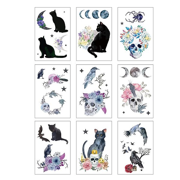 

PandaHall PVC Window Sticker, for Window or Stairway Home Decoration, Rectangle, Cat Pattern, 300x195mm PVC Cat Shape