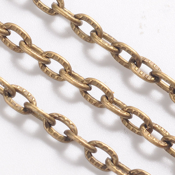 Iron Textured Cable Chains