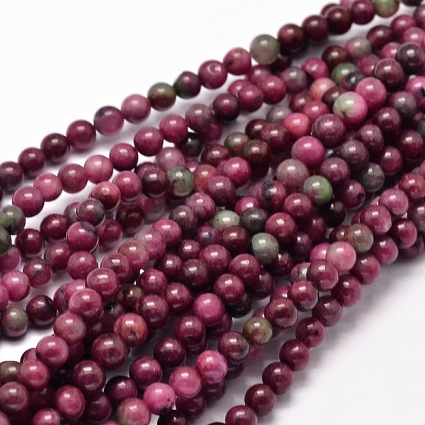 

PandaHall Dyed Natural Malaysia Jade Round Bead Strands, Imitated Tourmaline, 6mm, Hole: 1mm, about 60pcs/strand, 15.5 inch Malaysia Jade...