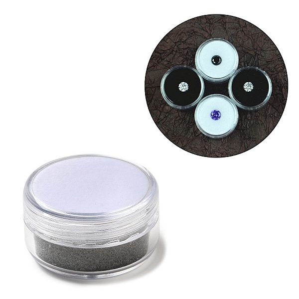 

PandaHall Column Plastic Loose Diamond Storage Screw Top Foam Gem Jars, Gemstone Display Case with Sponge Inside, Clear, 3.8x2.2cm Plastic...