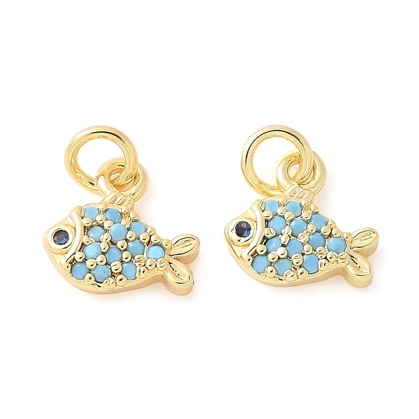 Brass Micro Pave Cu… - image