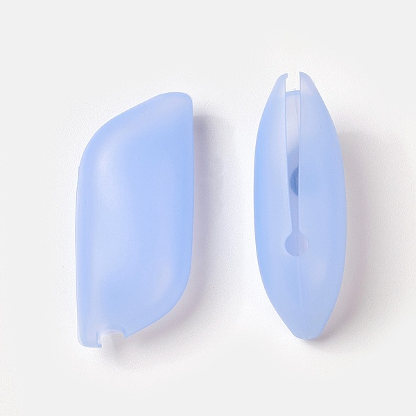 

PandaHall Silicone Portable Toothbrush Case, Cornflower Blue, 60x26x19mm Silicone Blue