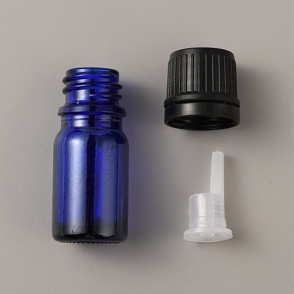 

PandaHall Empty Glass Bottles, with Dropping Plug, for Essential Oils Aromatherapy Lab Chemical, Refillable Bottle, Royal Blue, Finished...