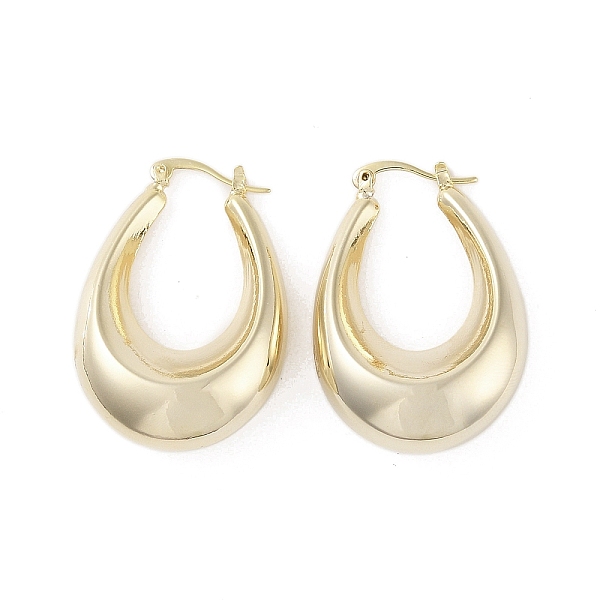 

PandaHall Brass Hoop Earrings, Bag, Golden, 40x12mm Brass Bag
