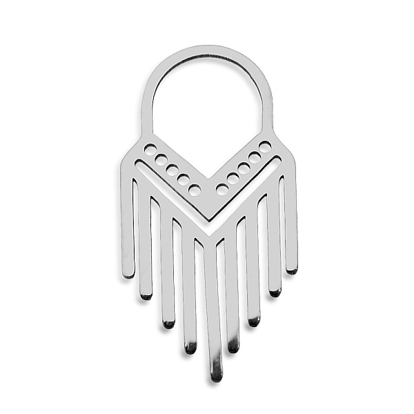 

PandaHall 201 Stainless Steel Pendants, Laser Cut, Heart Lock, Stainless Steel Color, 38.5x20x1mm, Hole: 12.5mm 201 Stainless Steel Lock