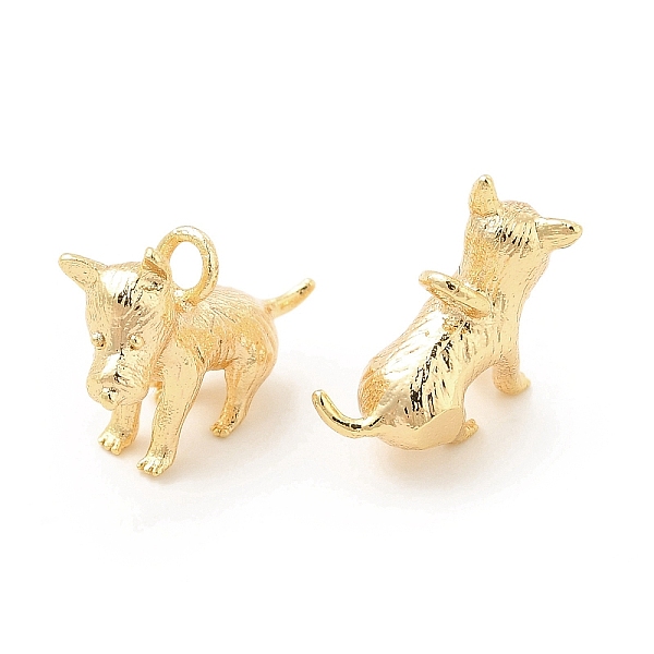 

PandaHall Brass Charms, Cattle Charm, Real 18K Gold Plated, 11x14x5mm, Hole: 1.6mm Brass Cattle