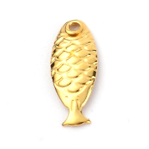 

PandaHall Iron Fishing Lures, Fishing Attractor Spinner Blades, for Hard Lures Worm Spinner Baits Spoons Rigs Making, Fish, Golden, 15x6x1mm...