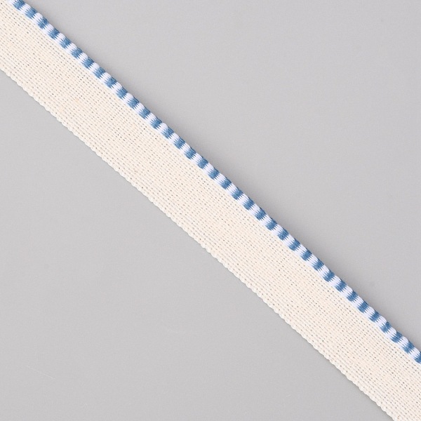 

PandaHall Flat Cotton Book Headbands, for Book Binding Decoration, Steel Blue, 1/2 inch(14x1mm) Cotton None