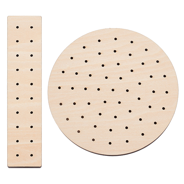 

PandaHall Basswood Plywood Stud Earring Assembly Baking Sealing Resin Coating Jig Support, Polymer Clay Tool, Flat Round/Rectangle, Bisque..., Orange