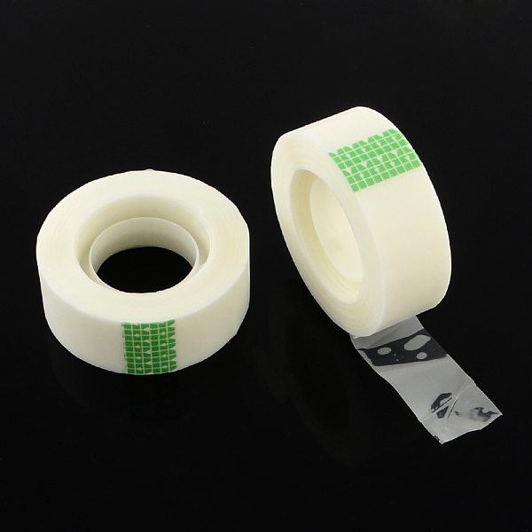 

PandaHall Adhesive Packing Tape/Carton Sealing, Cornsilk, 18mm, about 30m/roll, 8rolls/group Plastic Gold