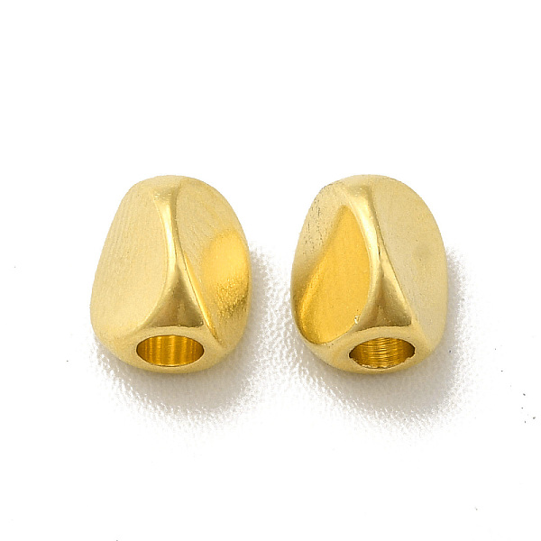 

PandaHall Brass Bead, Cadmium Free & Lead Free, Long-Lasting Plated, Nuggets, Real 24K Gold Plated, 5x4x4mm, Hole: 2mm Brass Nuggets