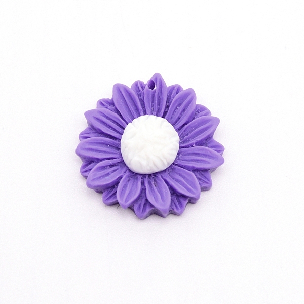 Sunflower Resin Pendants
