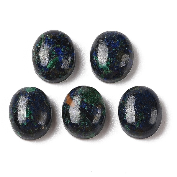 

PandaHall Natural Azurite Cabochons, Oval, 10.5x8.5x4.5mm Azurite Oval