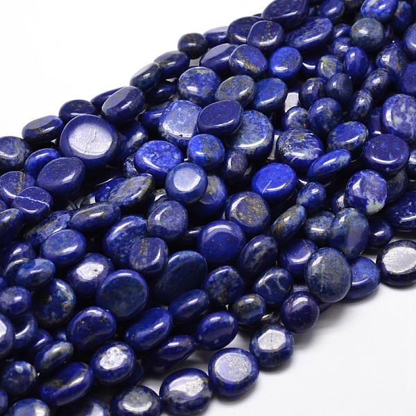 

PandaHall Natural Lapis Lazuli Gemstone Nuggets Bead Strands, Tumbled Stone, 9~12x8~13x5~7mm, Hole: 1mm, about 15.3 inch~15.7 inch Lapis...
