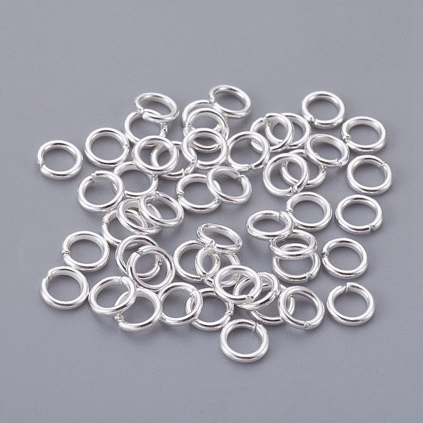 PandaHall Iron Jump Rings, Open Jump Rings, Cadmium Free & Lead Free, Jewelry Jump Rings For DIY Jewelry Making, Silver, 18 Gauge, 5x1mm...