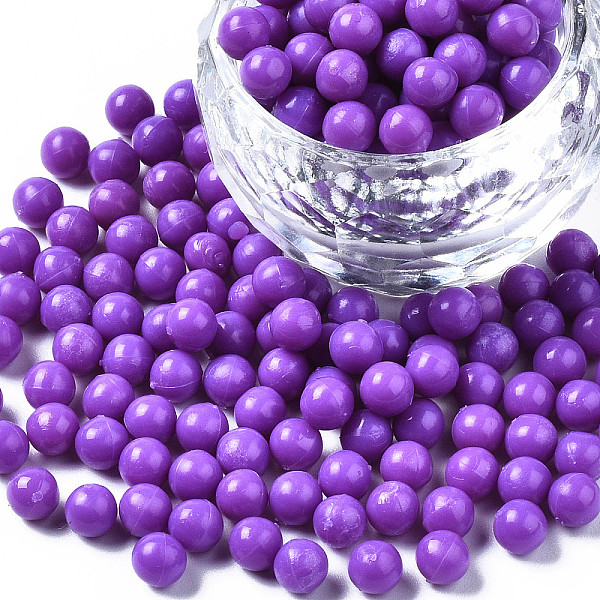 

PandaHall Plastic Water Soluble Fuse Beads, for Kids Crafts, DIY PE Melty Beads, Round, Lilac, 5mm Plastic Round Purple