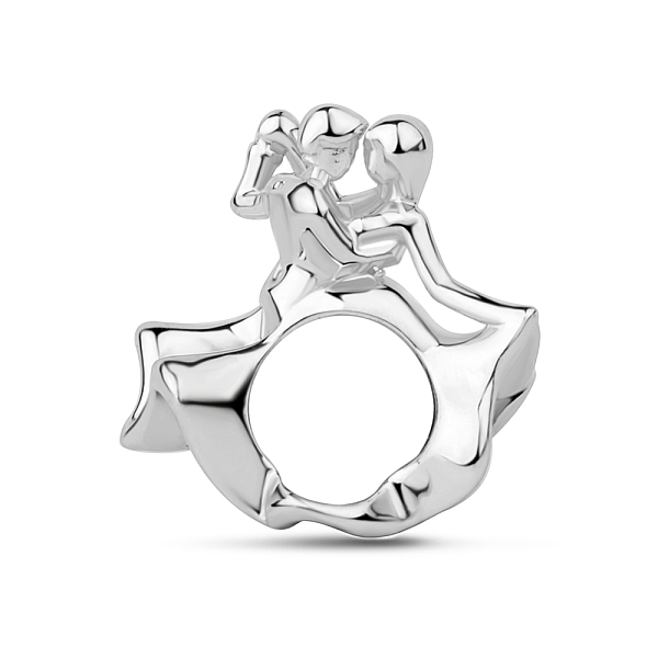 TinySand 925 Sterling Silber First Dance Charm Europäische Perlen