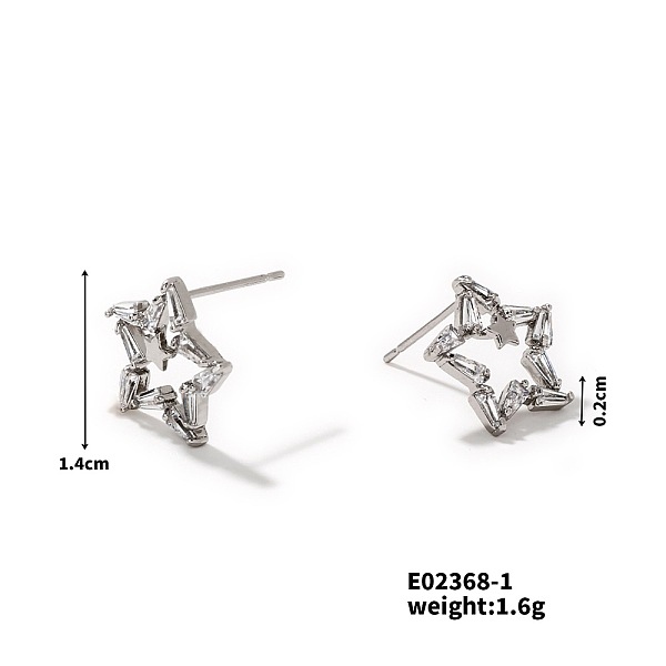 Shiny Star Stud Ear… - image