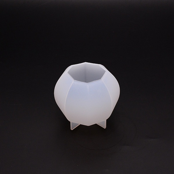 

PandaHall Lantern DIY Candle Silicone Molds, Resin Casting Molds, For UV Resin, Epoxy Resin Jewelry Making, White, 72x80.5mm, Inner Diameter...